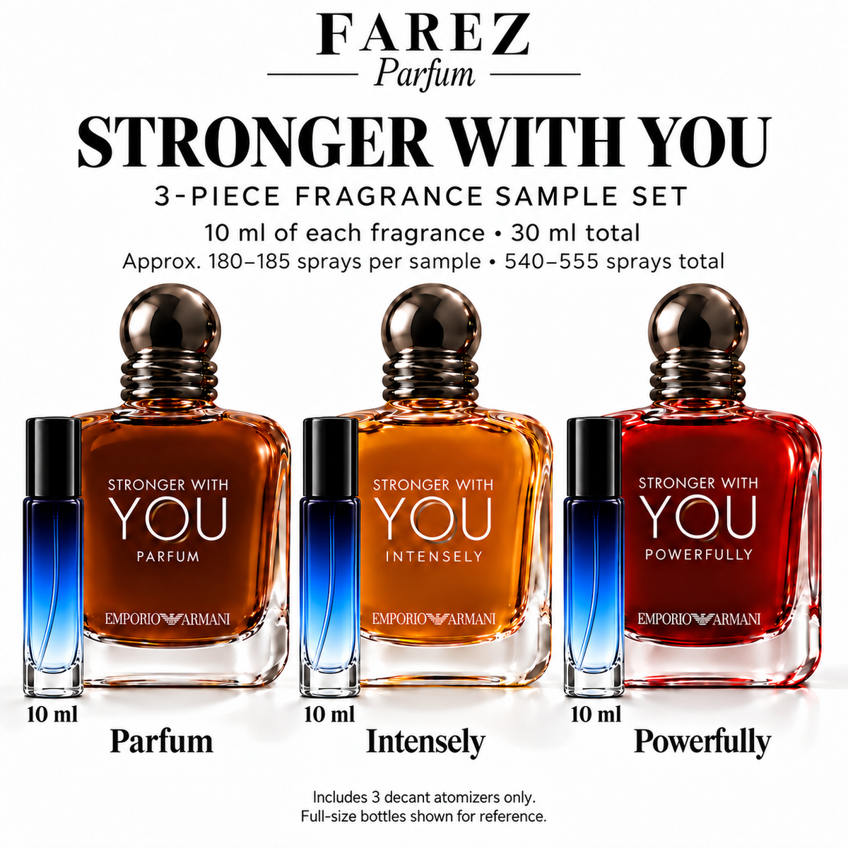 Stronger With You Discovery Set 3 Fragances