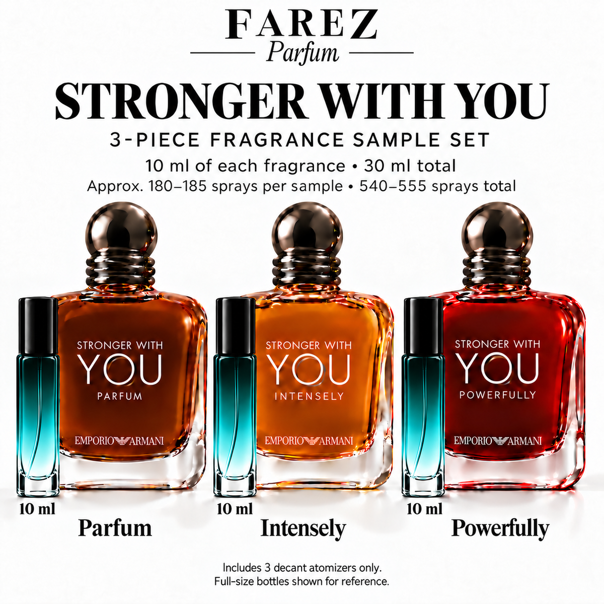Stronger With You Discovery Set 3 Fragances