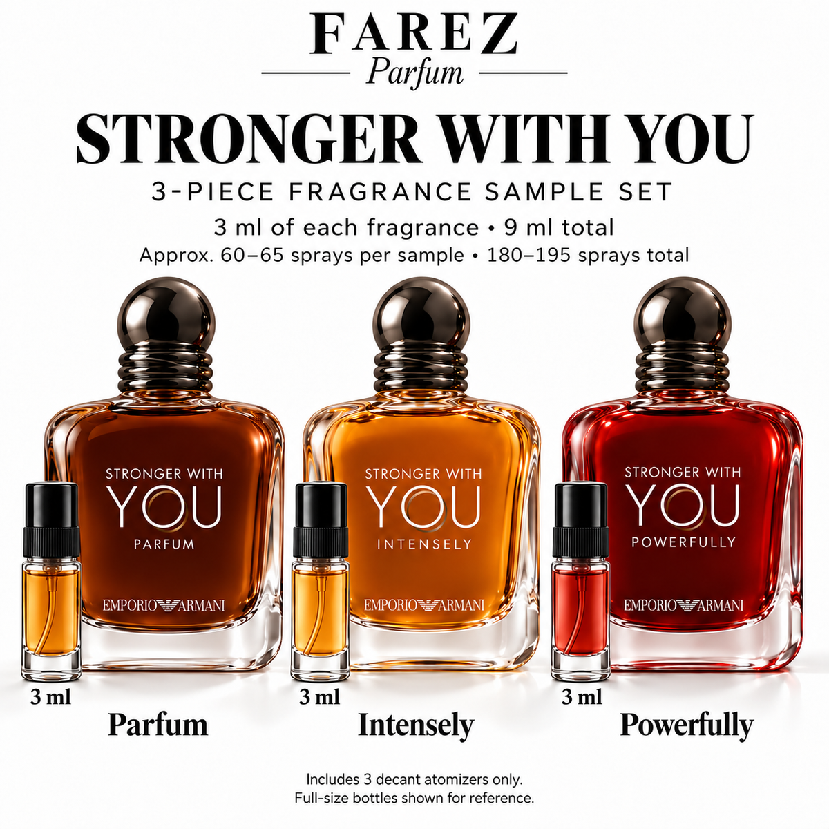 Stronger With You Discovery Set 3 Fragances