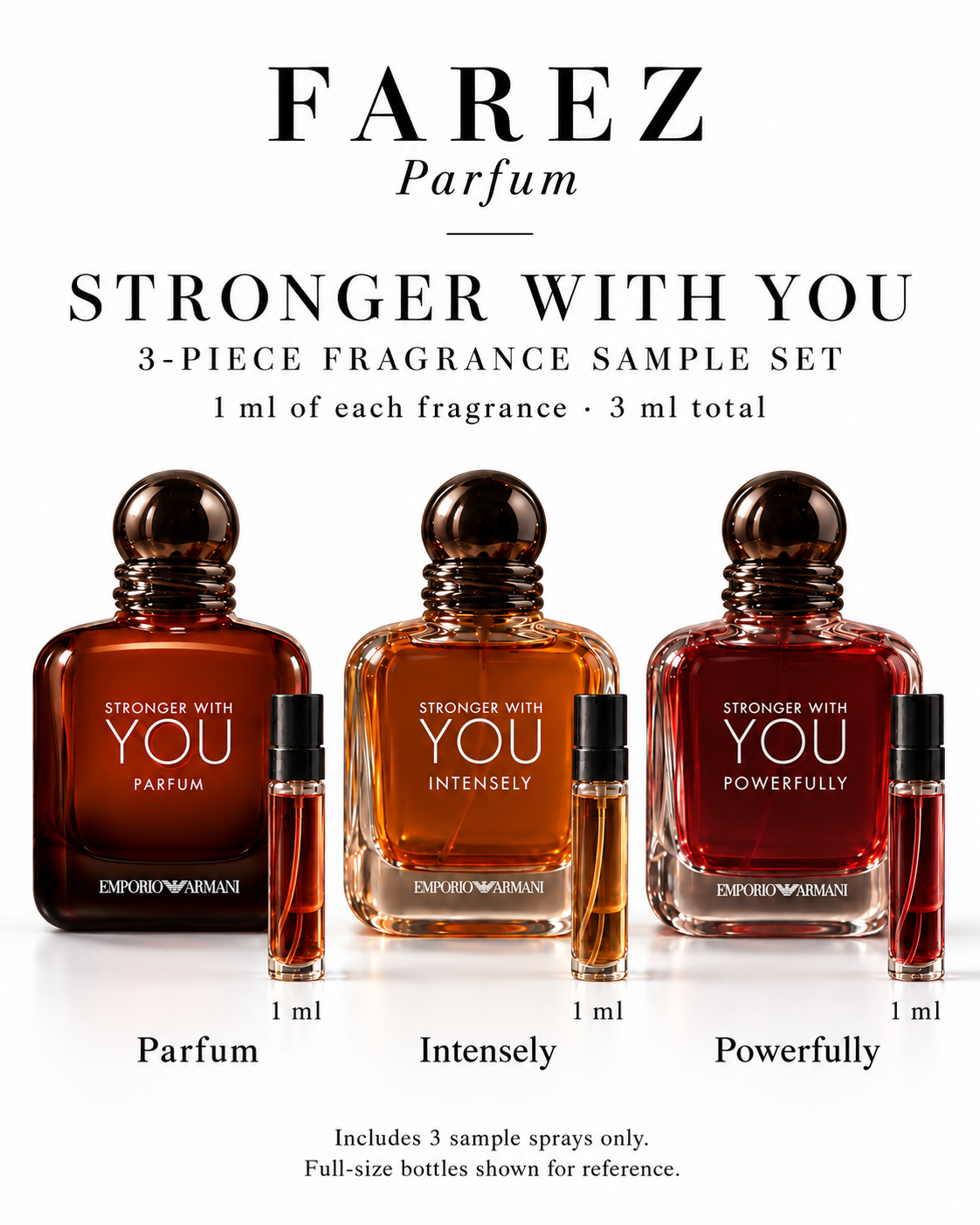 Stronger With You Discovery Set 3 Fragances