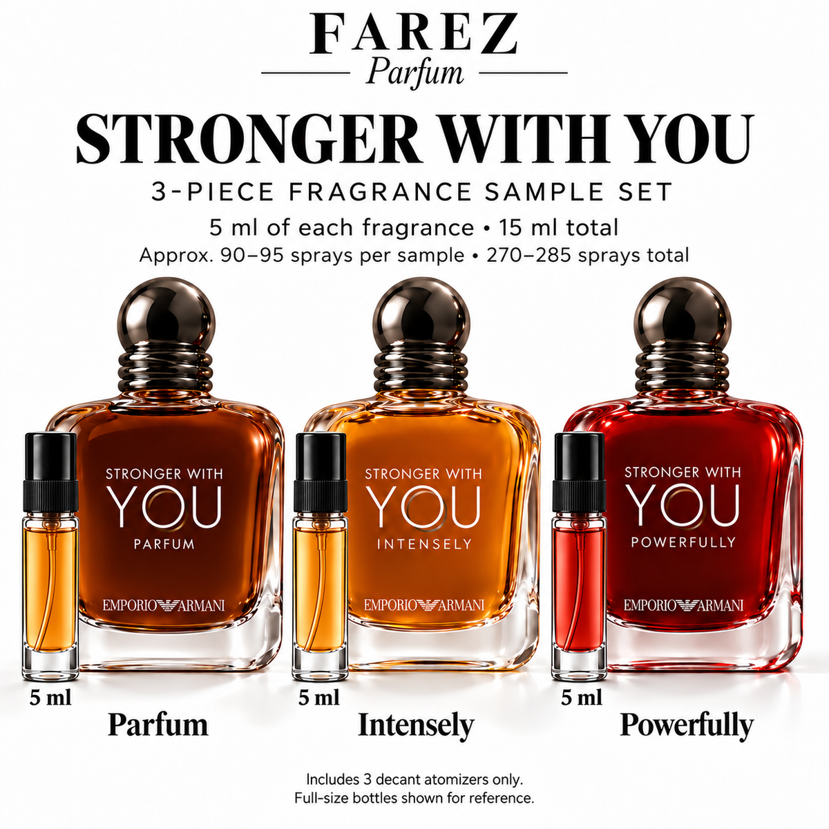 Stronger With You Discovery Set 3 Fragances
